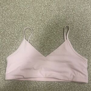 SOLD OUT ONLINE TNA Golden V-Neck Bra Top In Villa Pink